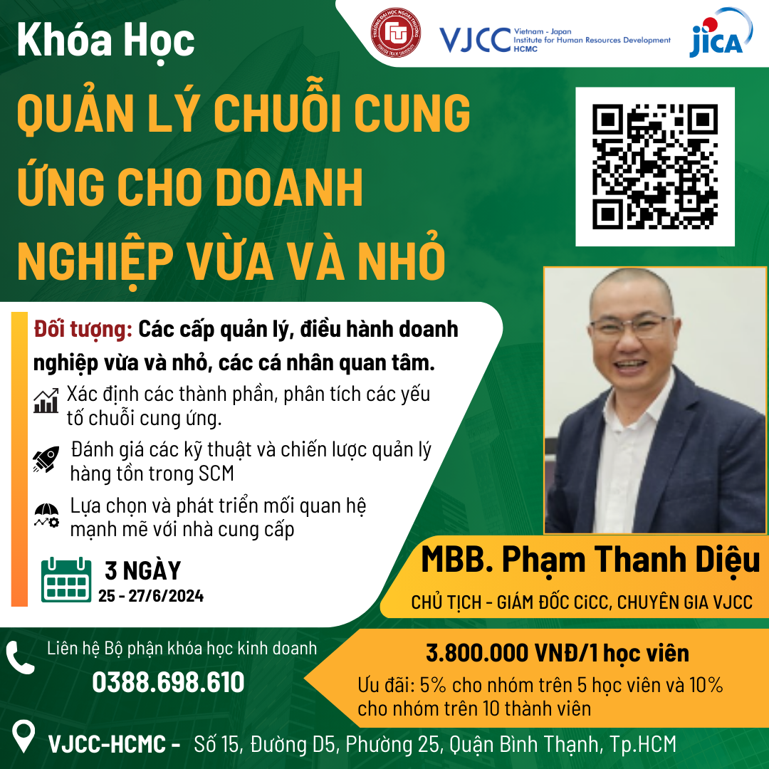 QUẢN LÝ CHUỖI CUNG ỨNG CHO DOANH NGHIỆP VỪA VÀ NHỎ